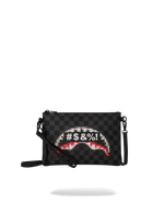 SPRAYGROUND® POUCHETTE CENSORED SHARK CROSSOVER CLUTCH
