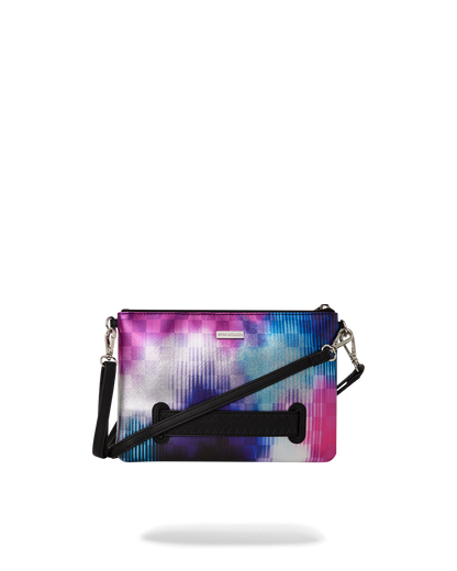 SPRAYGROUND® POUCHETTE TYE CHECK CROSSOVER CLUTCH