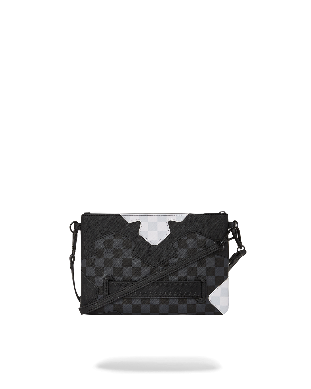 SPRAYGROUND® POUCHETTE TRIPLE DECKER HEIR TO THE THRONE CROSSOVER CLUTCH