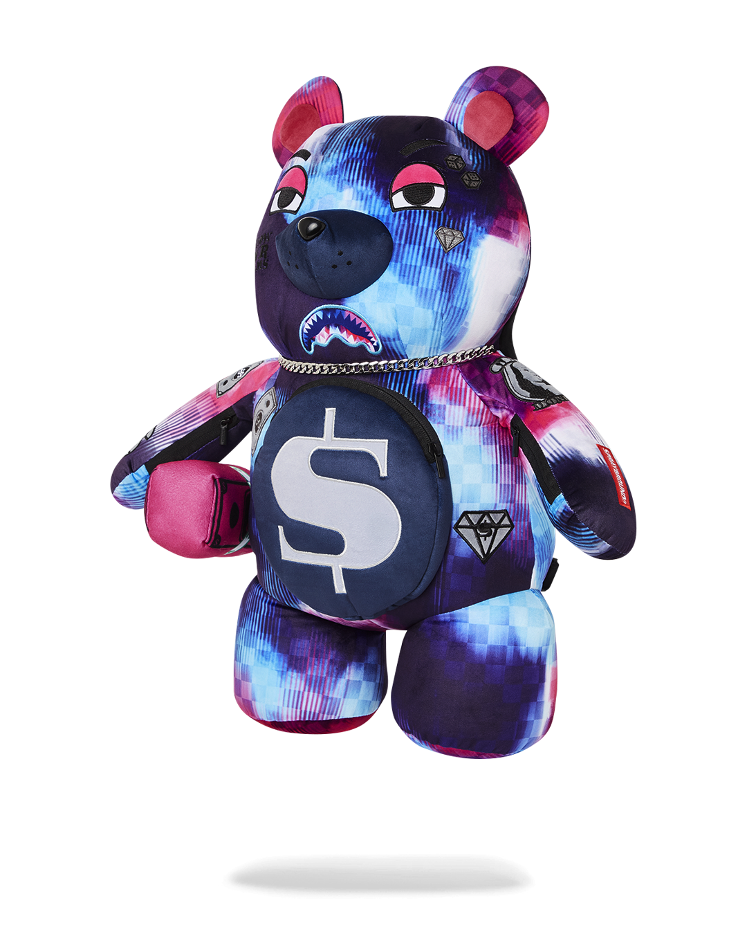 SPRAYGROUND® BACKPACK TYE CHECK MONEYBEAR TEDDYBEAR BACKPACK