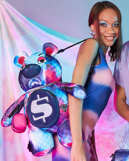 SPRAYGROUND® BACKPACK TYE CHECK MONEYBEAR TEDDYBEAR BACKPACK