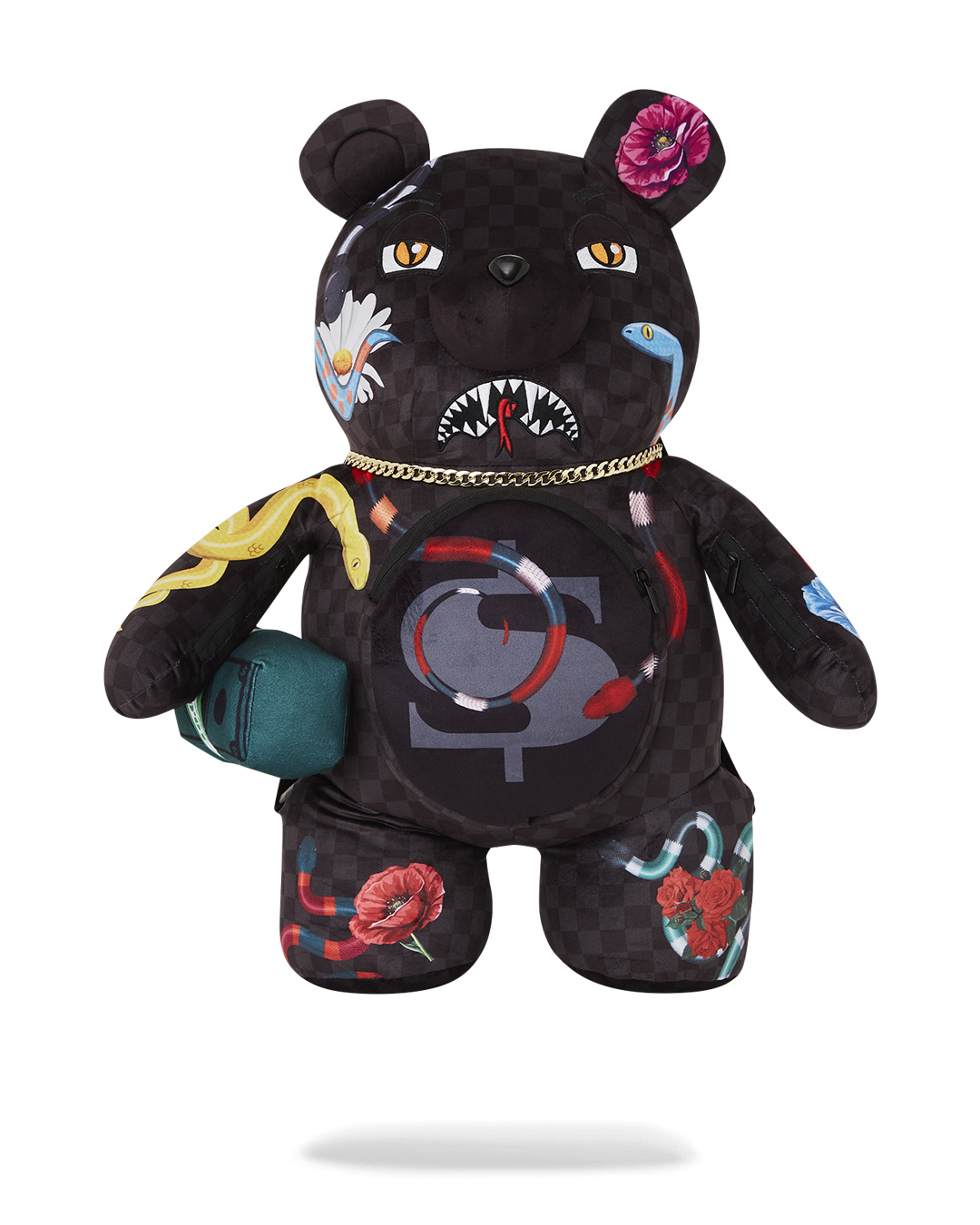 SPRAYGROUND® BACKPACK SNAKES ON A BEAR TEDDYBEAR BACKPACK