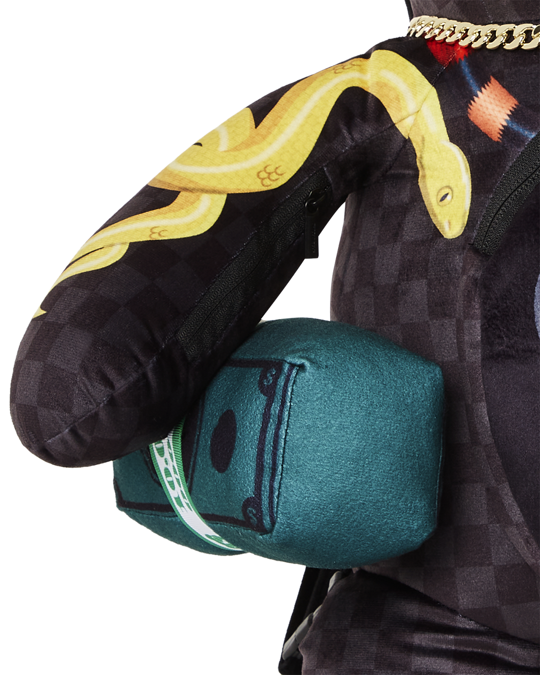 SPRAYGROUND® BACKPACK SNAKES ON A BEAR TEDDYBEAR BACKPACK