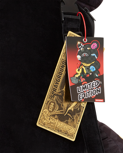 SPRAYGROUND® BACKPACK SNAKES ON A BEAR TEDDYBEAR BACKPACK