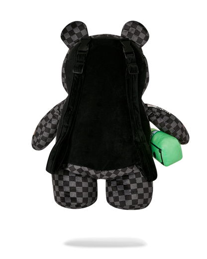 SPRAYGROUND® BACKPACK GLOBAL MOGUL UNLIMITED MILES MONEYBEAR TEDDYBEAR BACKPACK
