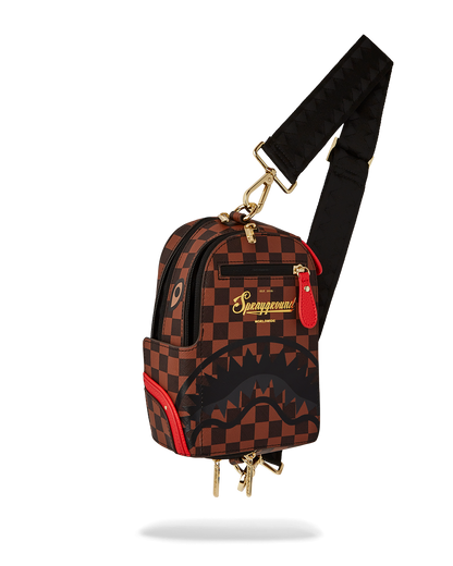 SPRAYGROUND® SLING TAKEOVER THE THRONE BACKPACK SLING