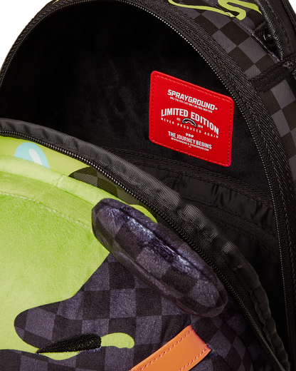 SPRAYGROUND® BACKPACK SLIME DIME MONEYBEAR TEDDYBEAR ON BACKPACK