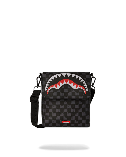 SPRAYGROUND® SLING ATOMIC VAPOR SHARK MESSENGER SLING