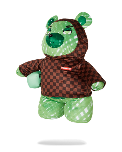 SPRAYGROUND® BACKPACK SHARKS IN PARIS FADE AWAY HOODIE MONEYBEAR TEDDYBEAR BACKPACK