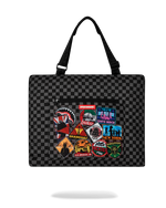 SPRAYGROUND® TOTE GLOBAL MOGUL UNLIMITED MILES PACKABLE BEACH MAT BLANKET WATER RESISTANT CONVERTIBLE TOTE