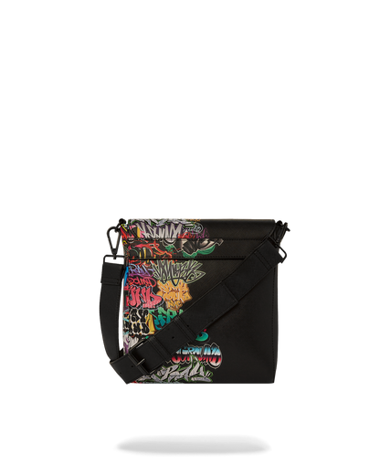SPRAYGROUND® SLING HALF GRAF LIPSTICK MESSENGER BAG