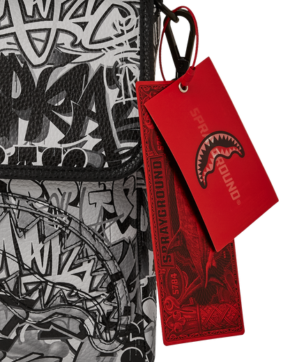 SPRAYGROUND® SLING HALF GRAF QUILTED MESSENGER BAG