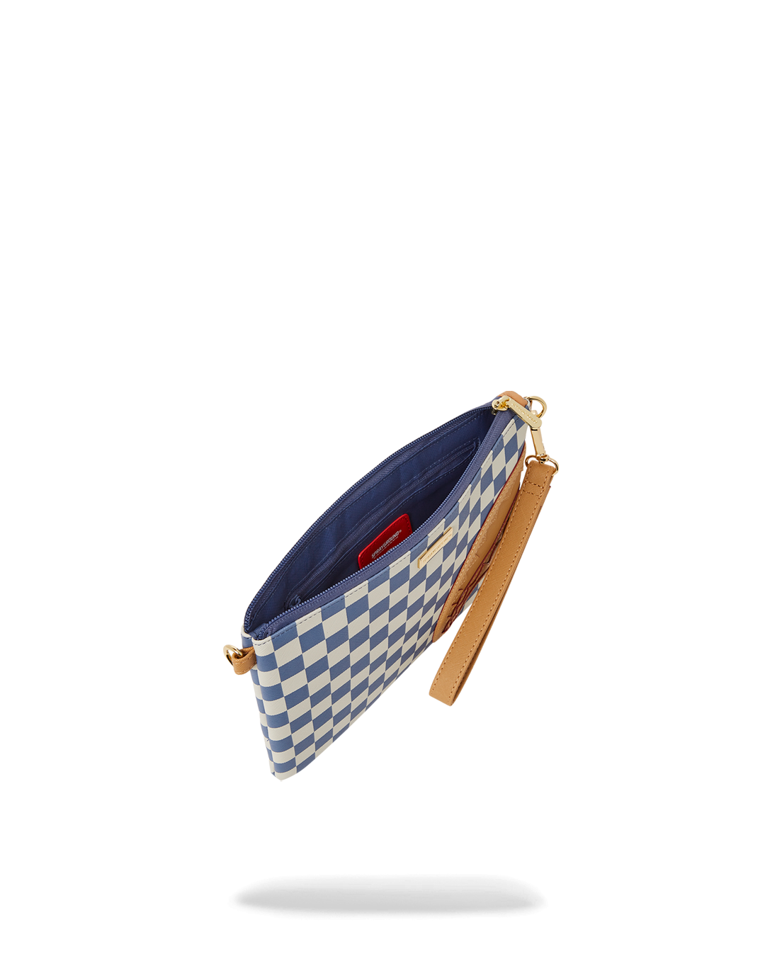 SPRAYGROUND® POUCHETTE LETTER CHECKERS CROSSOVER CLUTCH