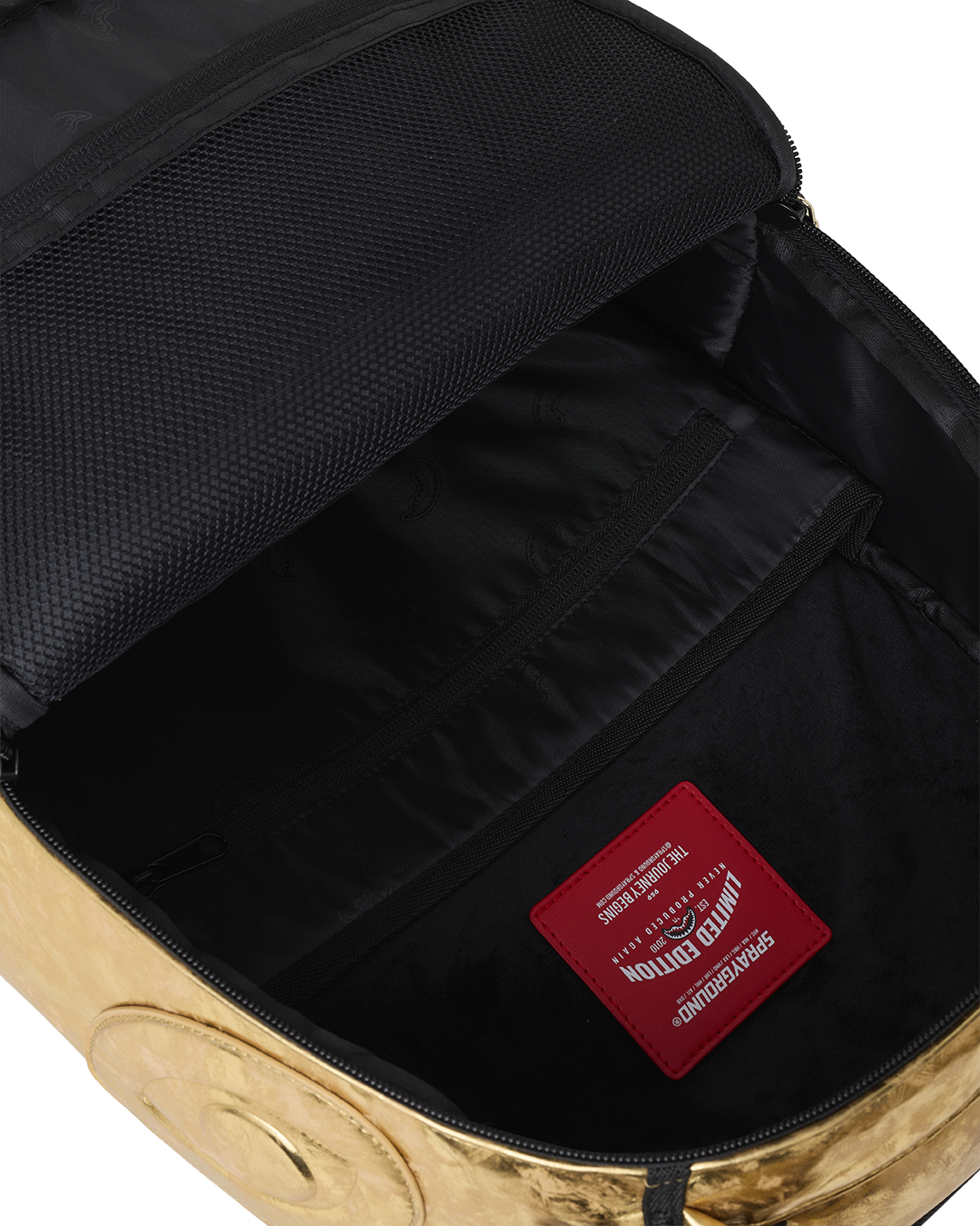 SPRAYGROUND® BACKPACK GOLD WEATHERED BACKPACK