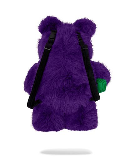 SPRAYGROUND® BACKPACK FURZILLA SHARK (PURP) MONEYBEAR BACKPACK