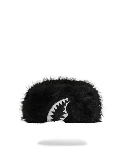 SPRAYGROUND® POUCH FUR CRAY BLACK POUCH