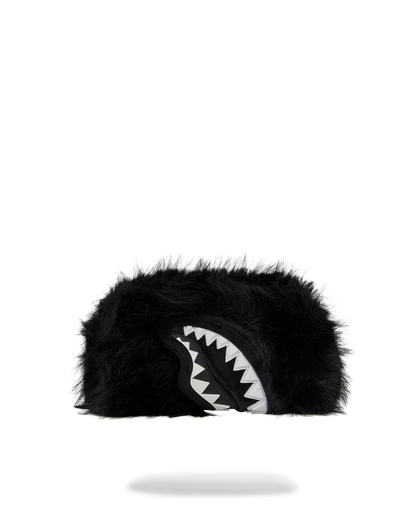 SPRAYGROUND® POUCH FUR CRAY BLACK POUCH