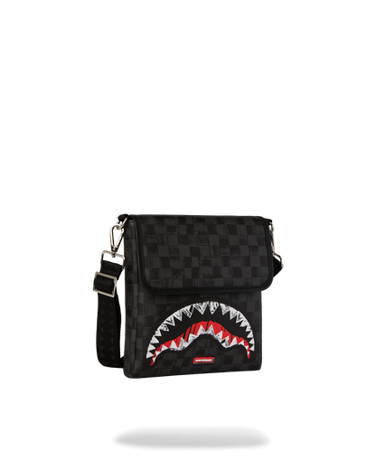 SPRAYGROUND® SLING SCRIBBLE SHARK MESSENGER SLING