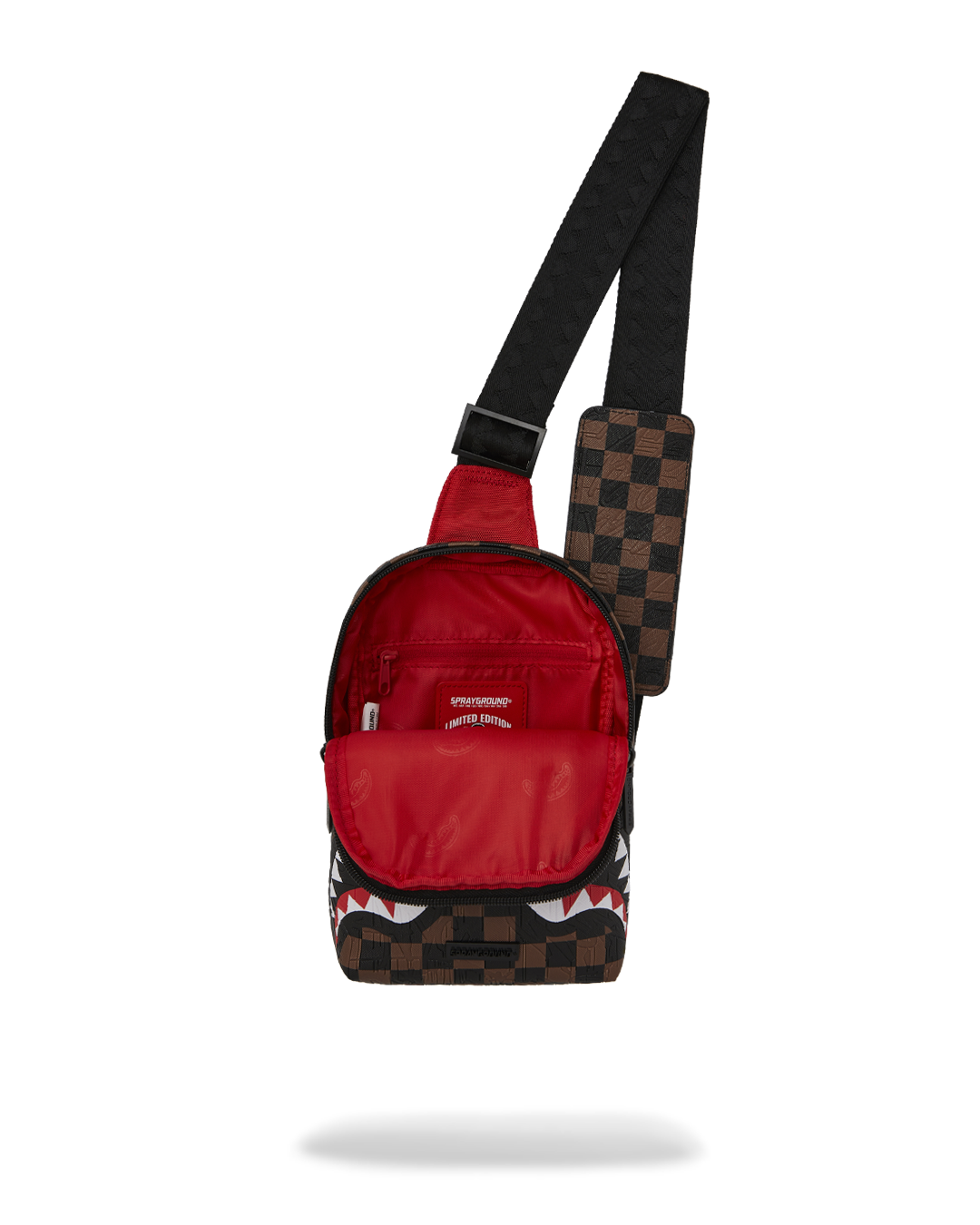 SPRAYGROUND® SLING CHECK 2 EMBOSS BACKPACK SLING