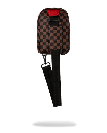 SPRAYGROUND® SLING CHECK 2 EMBOSS BACKPACK SLING