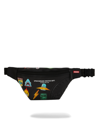 SPRAYGROUND® CROSSBODY CARGO PATCHES SAVVY CROSSBODY