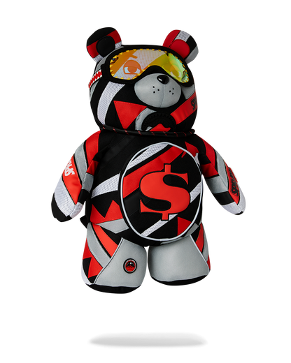 SPRAYGROUND® BACKPACK SHREDDED ARCTIC MONEYBEAR BACKPACK