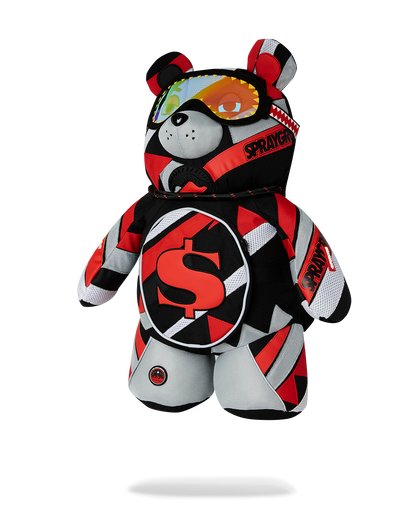 SPRAYGROUND® BACKPACK SHREDDED ARCTIC MONEYBEAR BACKPACK