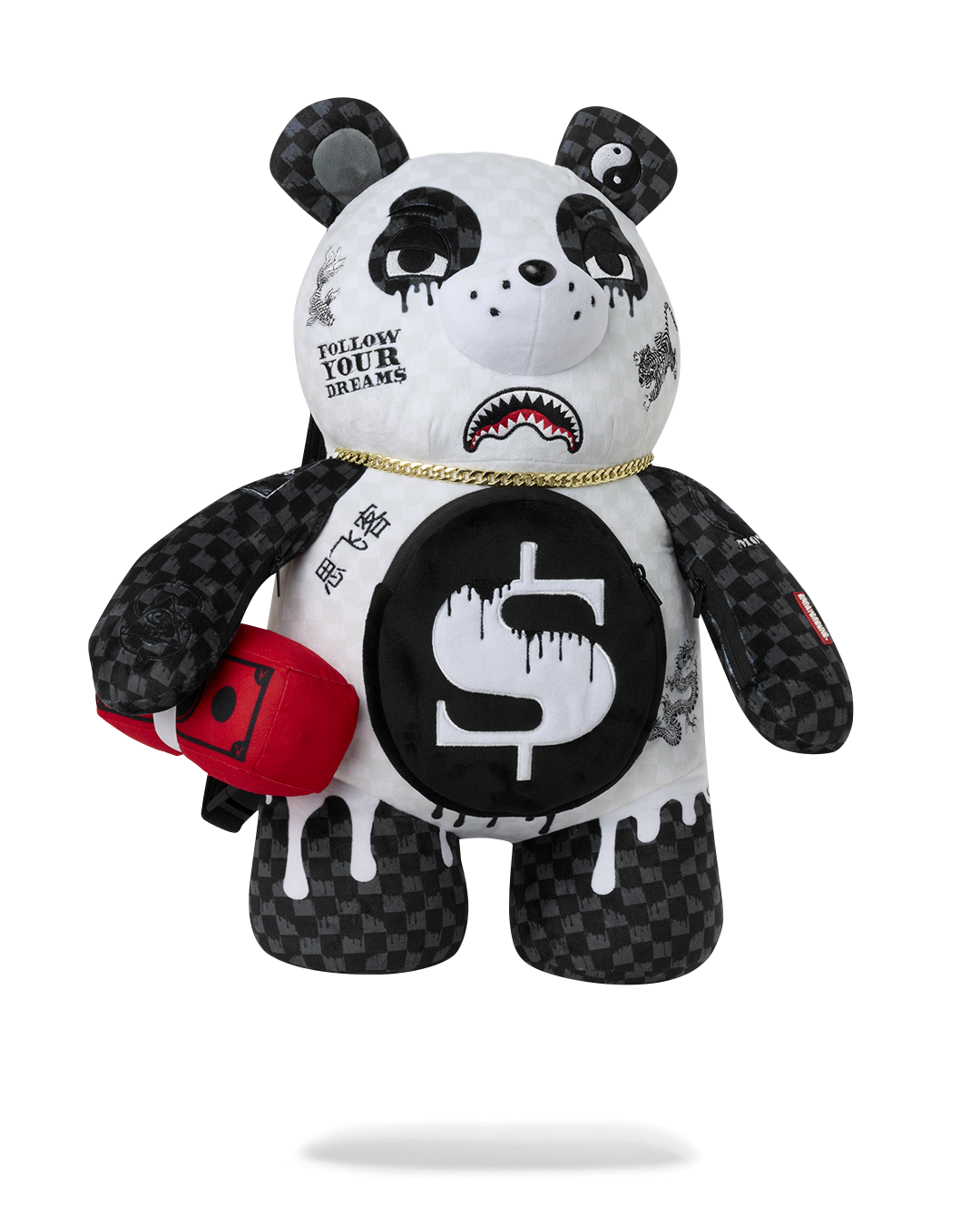 SPRAYGROUND® BACKPACK PANDA DRIP MONEYBEAR BACKPACK