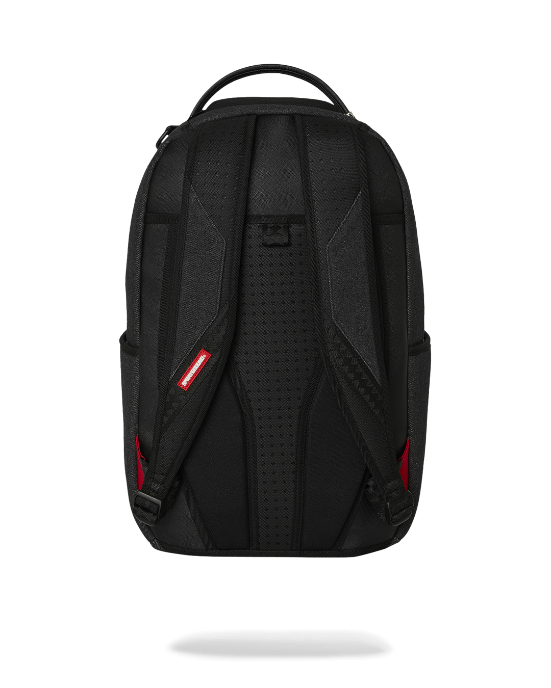SPRAYGROUNDÂ® BACKPACK BLACK DENIM TEAR SHARK BACKPACK