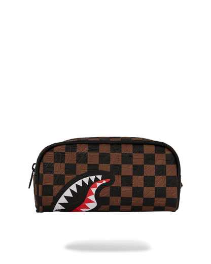 SPRAYGROUND® POUCH CHECK 2 EMBOSS POUCH