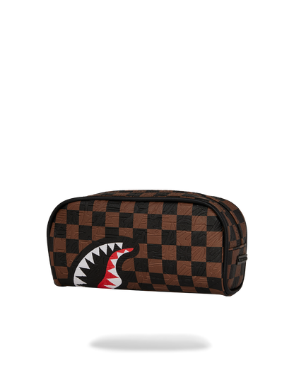 SPRAYGROUND® POUCH CHECK 2 EMBOSS POUCH