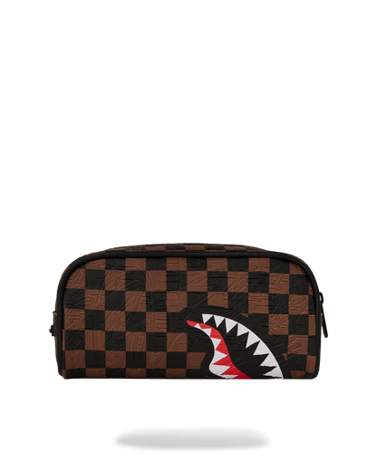 SPRAYGROUND® POUCH CHECK 2 EMBOSS POUCH