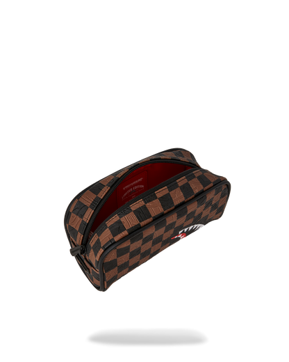 SPRAYGROUND® POUCH CHECK 2 EMBOSS POUCH