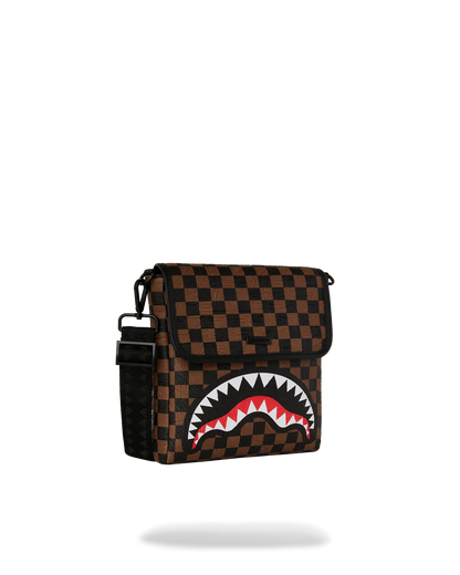 SPRAYGROUND® SLING CHECK 2 EMBOSS MESSENGER SLING