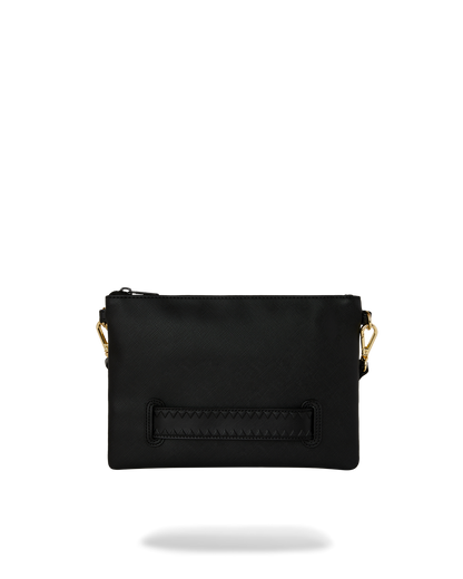 SPRAYGROUND® POUCHETTE BAG OF MONEY ON FIRE CROSSOVER CLUTCH