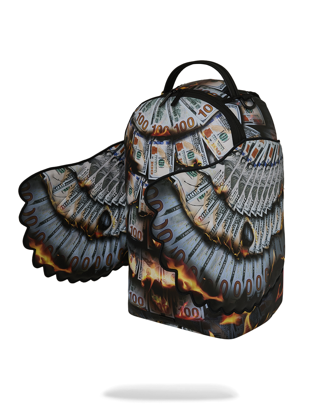SPRAYGROUNDÂ® BACKPACK SCORCHING MONEY FEATHERS BACKPACK