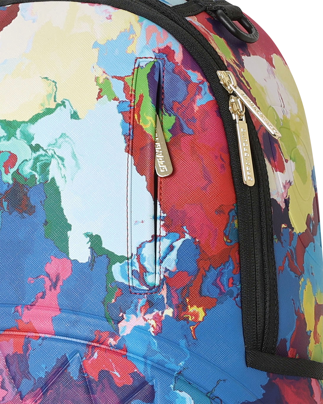 SPRAYGROUND® BACKPACK COLLABORATION HIDEKI SAIJO ABSTRACT FLOW BACKPACK