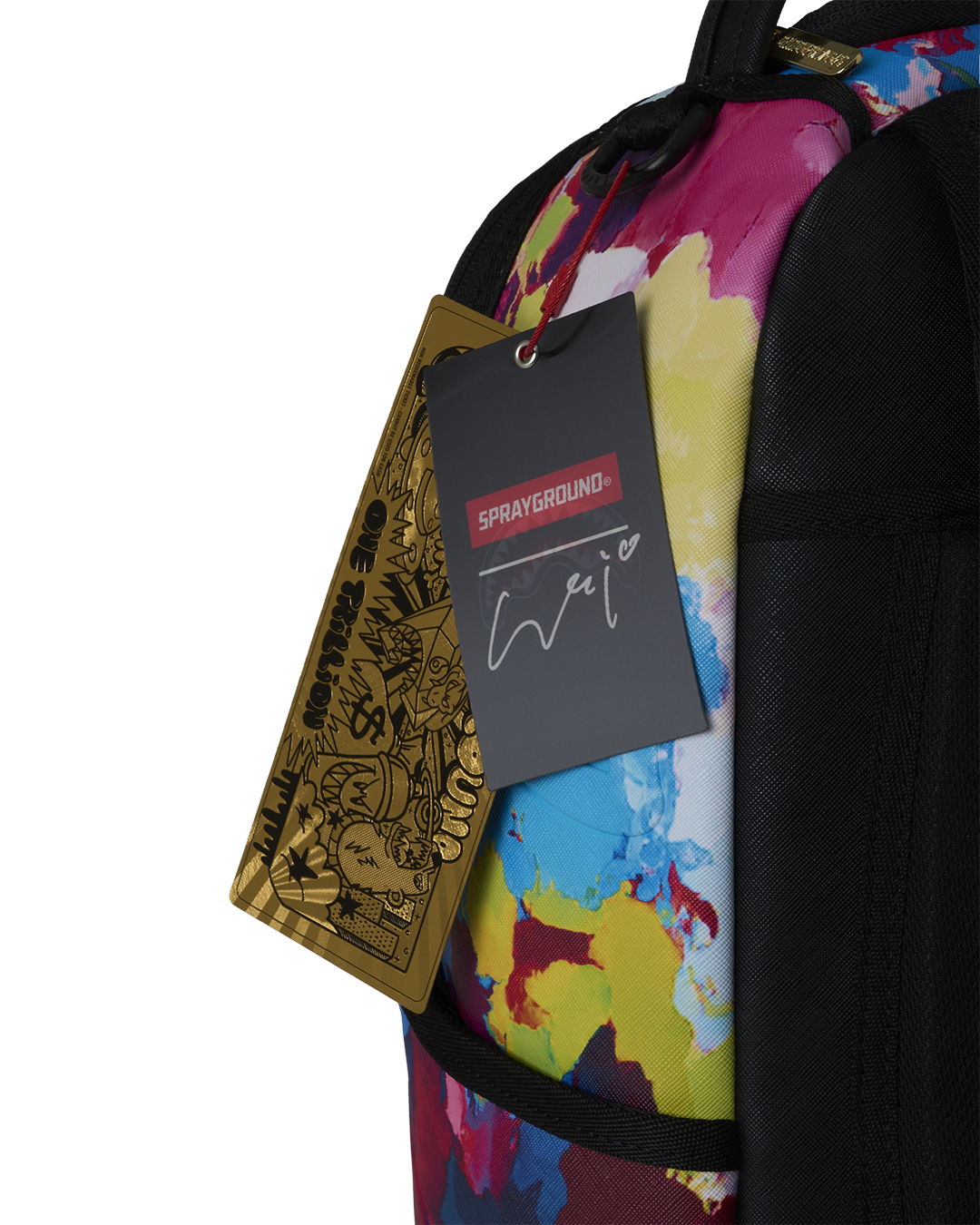 SPRAYGROUND® BACKPACK COLLABORATION HIDEKI SAIJO ABSTRACT FLOW BACKPACK