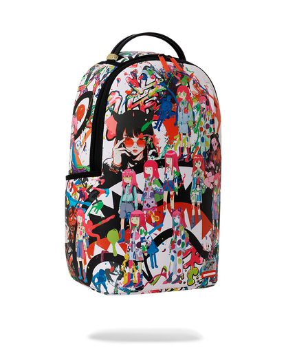 SPRAYGROUND® BACKPACK COLLABORTION HIDEKI SAIJO KAWAII CHAOS BACKPACK