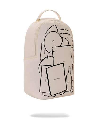 SPRAYGROUND® BACKPACK COLLABORATION ENMUI INWARDS LIGHT BACKPACK