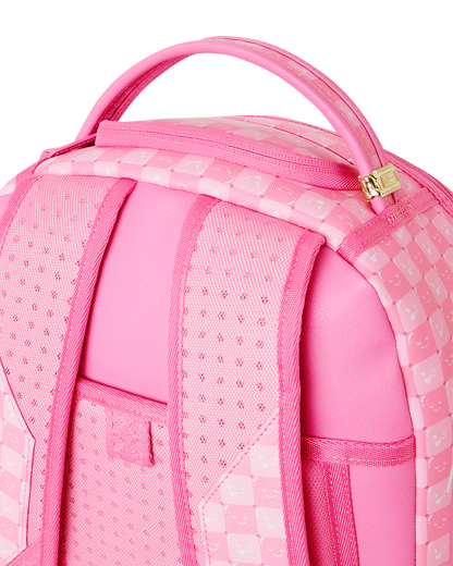 SPRAYGROUNDÂ® BACKPACK PINK NEW CHECK FACES BACKPACK