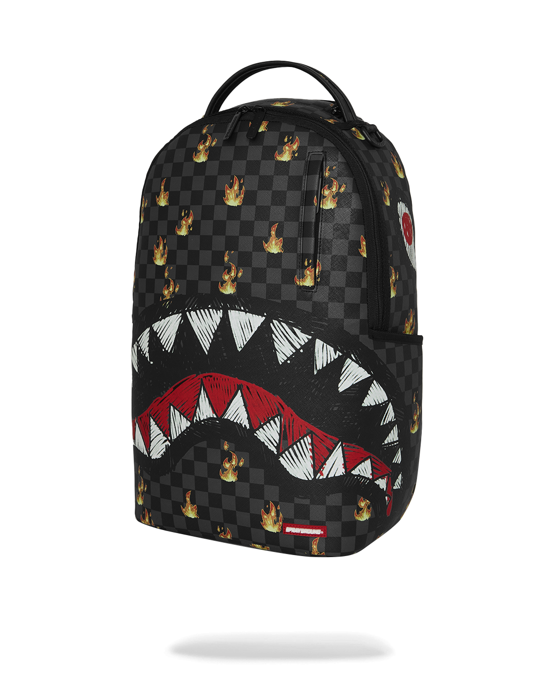 SPRAYGROUND® BACKPACK SCRIBBLE FIRE CHECK BACKPACK