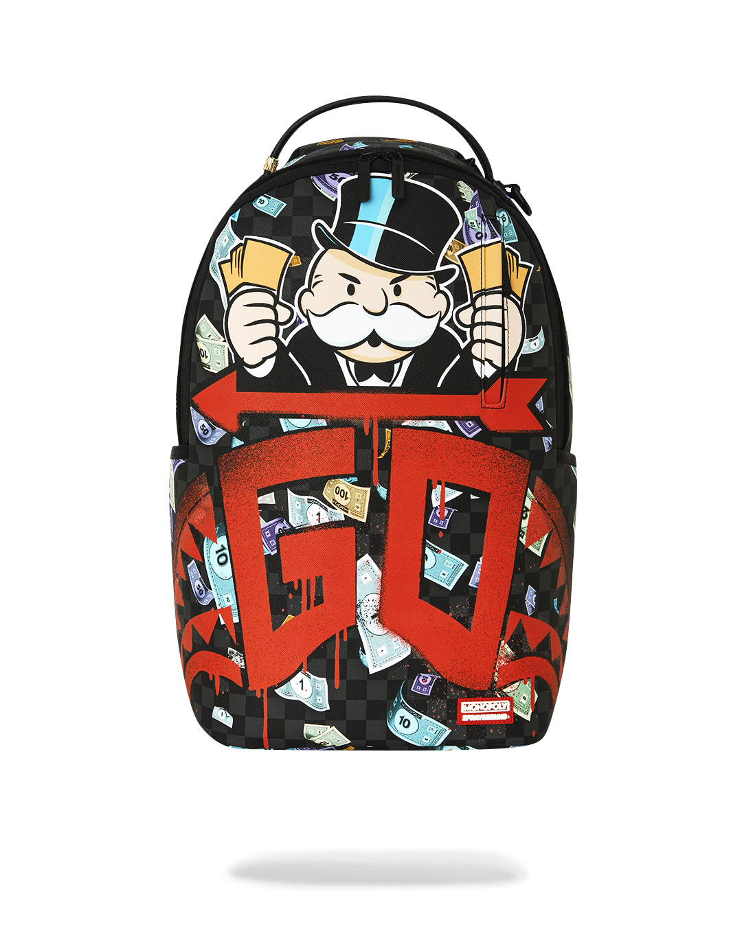 SPRAYGROUND® BACKPACK MONOPOLY GO SHARKMOUTH STENCIL BACKPACK