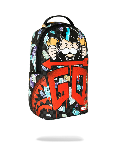 SPRAYGROUND® BACKPACK MONOPOLY GO SHARKMOUTH STENCIL BACKPACK