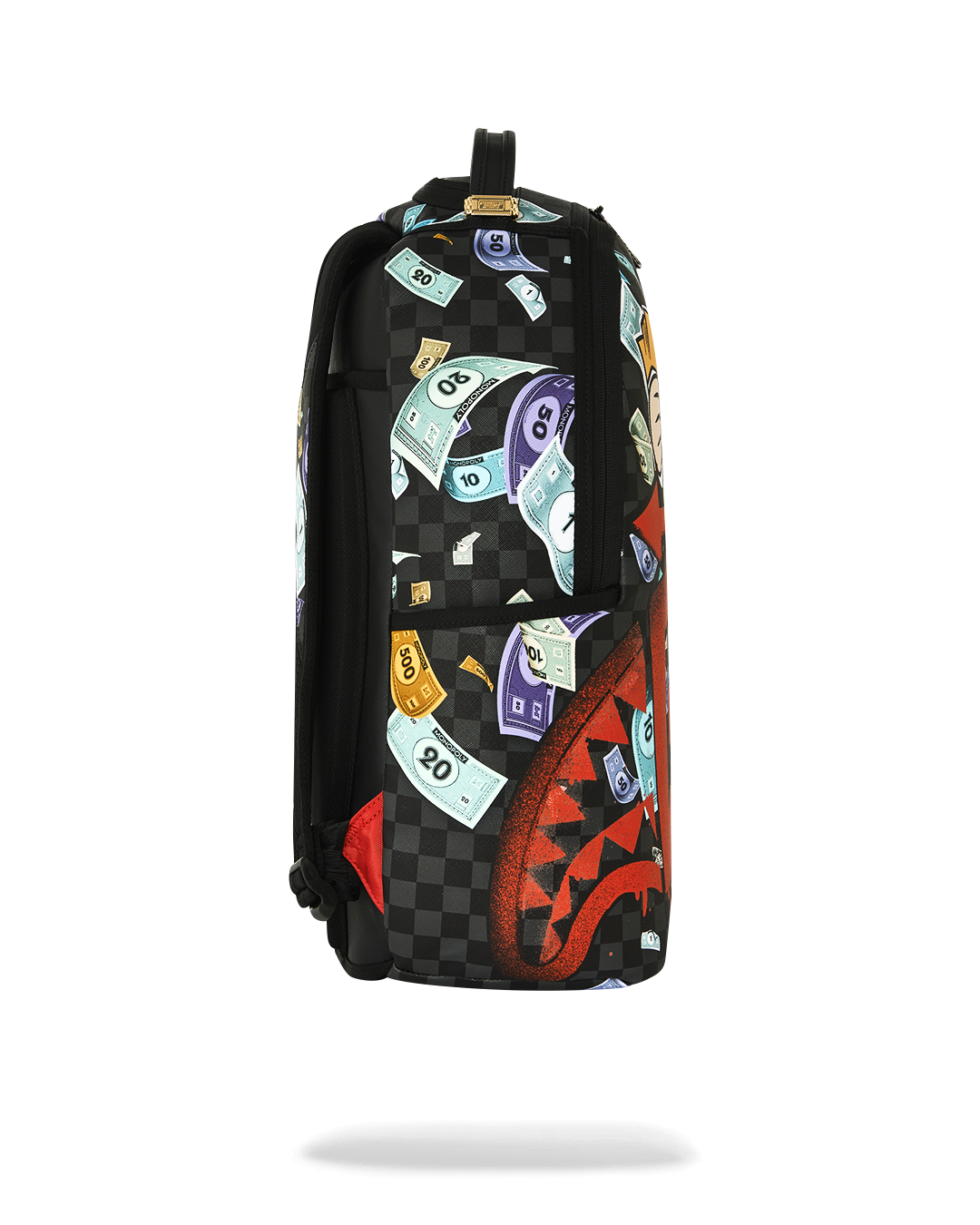 SPRAYGROUND® BACKPACK MONOPOLY GO SHARKMOUTH STENCIL BACKPACK