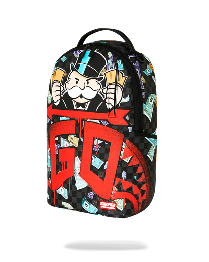 SPRAYGROUND® BACKPACK MONOPOLY GO SHARKMOUTH STENCIL BACKPACK