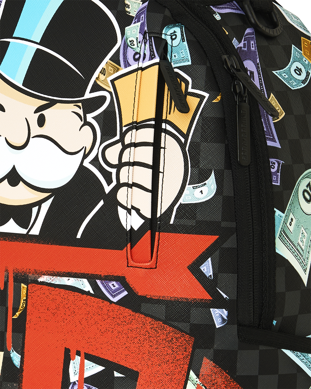 SPRAYGROUND® BACKPACK MONOPOLY GO SHARKMOUTH STENCIL BACKPACK