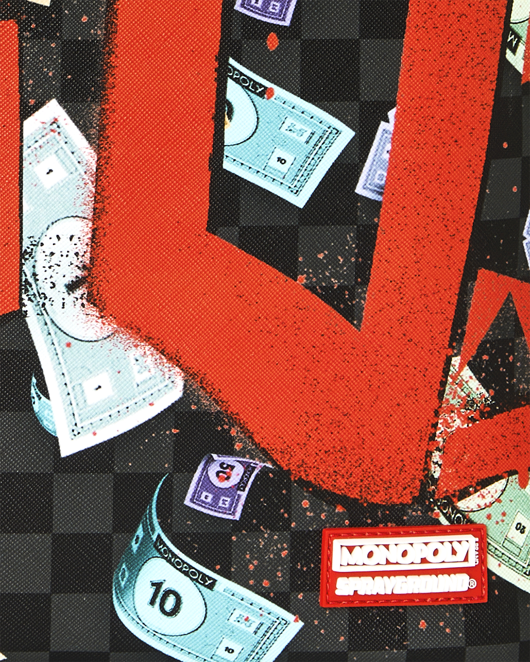 SPRAYGROUND® BACKPACK MONOPOLY GO SHARKMOUTH STENCIL BACKPACK