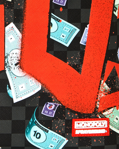 SPRAYGROUND® BACKPACK MONOPOLY GO SHARKMOUTH STENCIL BACKPACK