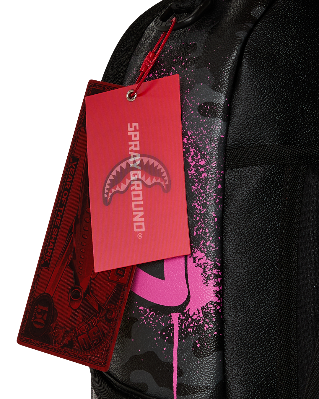 SPRAYGROUND® BACKPACK SNOOPY PINK STENCIL BACKPACK
